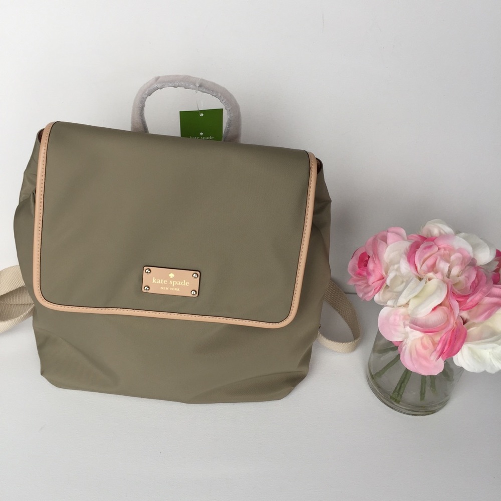 NWTs Kate Spade Kennedy Park Neko Ash Backpack - Picture 2 of 8